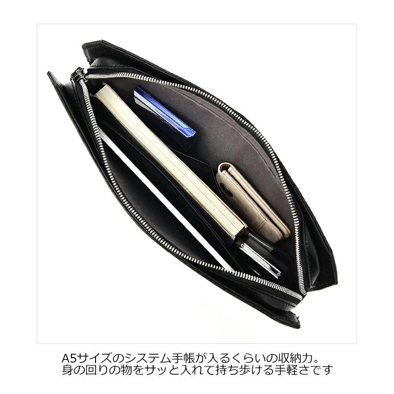 青木鞄 セカンド バッグ ラ ガレリア la GALLERIA テット Tetto 2742 ブラック メンズ 山羊革 ゴートレザー 冠婚葬祭 慶弔 フォーマル 正規取扱店 | la GALLERIA | 07