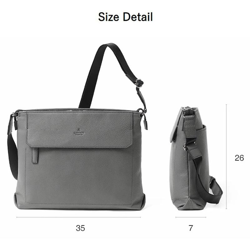 ランバン コレクション LANVIN COLLECTION カンヌ レザーショルダーバッグ A4 13インチノートPC対応 日本製 本革 牛革 285113 | LANVIN COLLECTION | 03