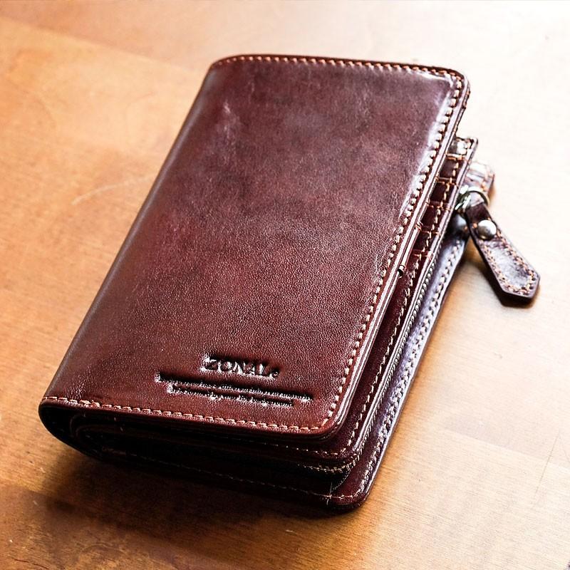 ゾナール ZONALe イタリアンレザー ラウンドファスナー縦型二つ折り財布 レンジナ RENZINA 31085 正規取扱店 | ZONALe | 02