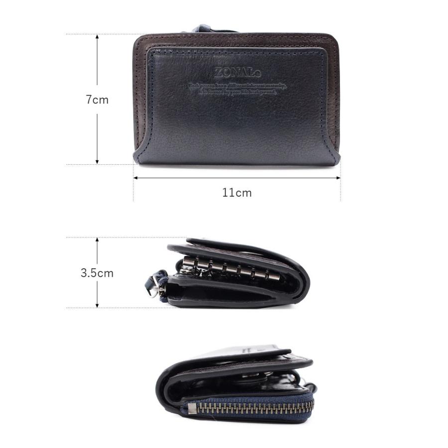 【在庫限り】ゾナール ZONALe 二つ折りキーケース オルロ ORLO 31221 |  | 02