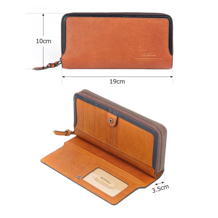 【在庫限り】ゾナール ZONALe ラウンドファスナー長財布 オルロ ORLO 31224 正規取扱店 | ZONALe | 05