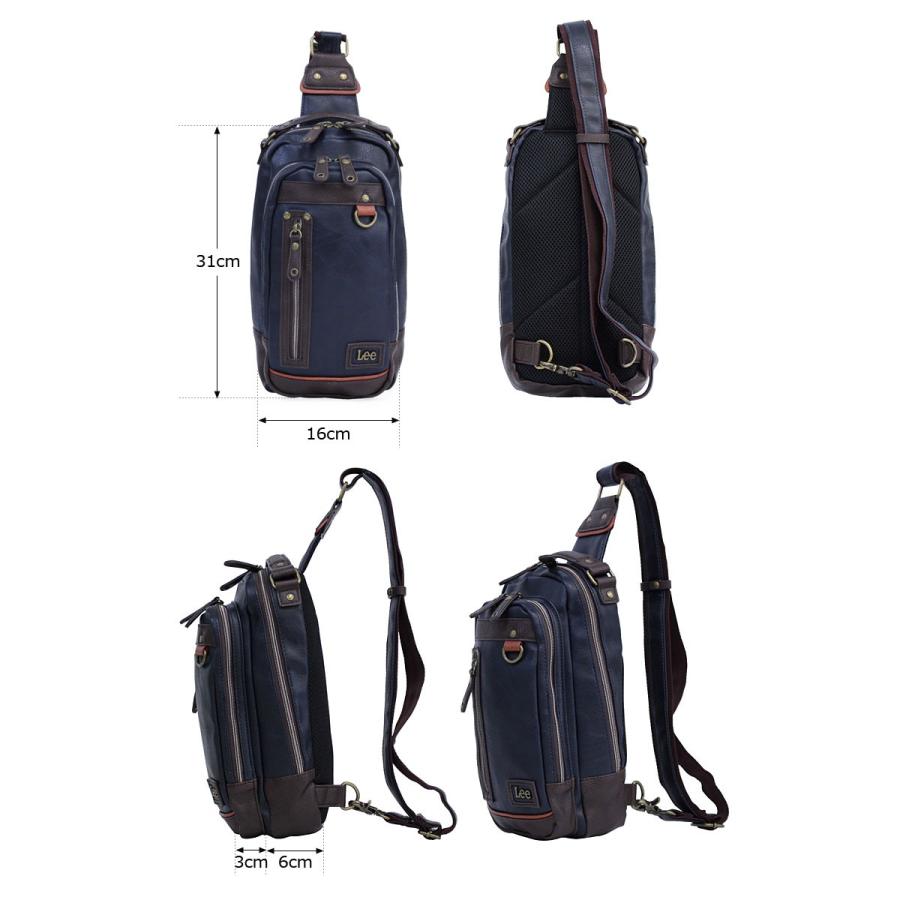 Lee（リー） ボディバッグ ワンショルダーバッグ インフィニティ