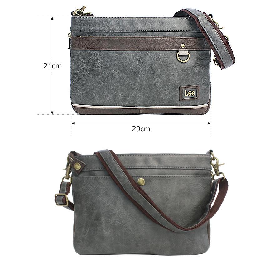 リー Lee 2WAY マチ拡張 クラッチバッグ サコッシュ インフィニティII  infinity II  320-3153  肩掛け 斜め掛け ミニポーチミニショルダー | Lee | 06