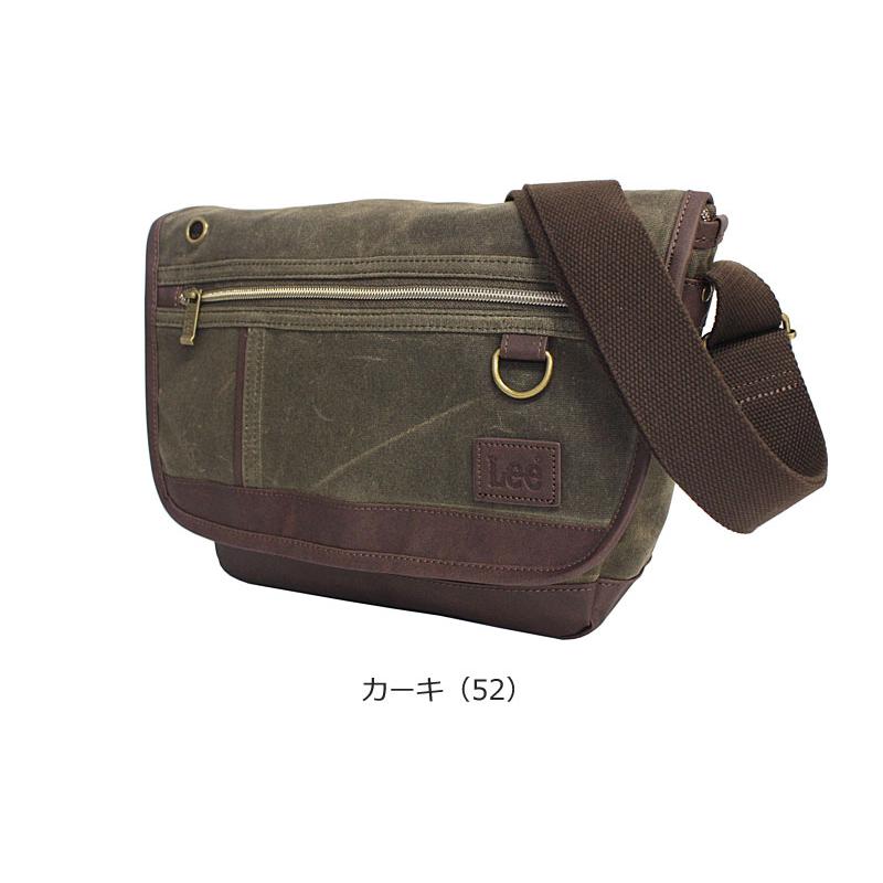 リー Lee  横型 ミニ メッセンジャーバッグ クラッシュ crash 320-4032 フラップショルダーバッグ 斜め掛け ミニショルダー 肩掛け  パラフィン加工 正規取扱店 | Lee | 09