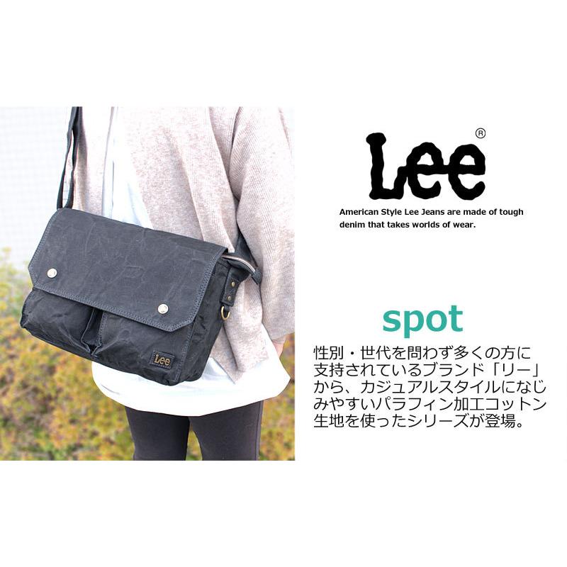 人気top リー ショルダーバッグ 軽量 パラフィン加工コットン サイズ収納可能 ベージュ アウトドア