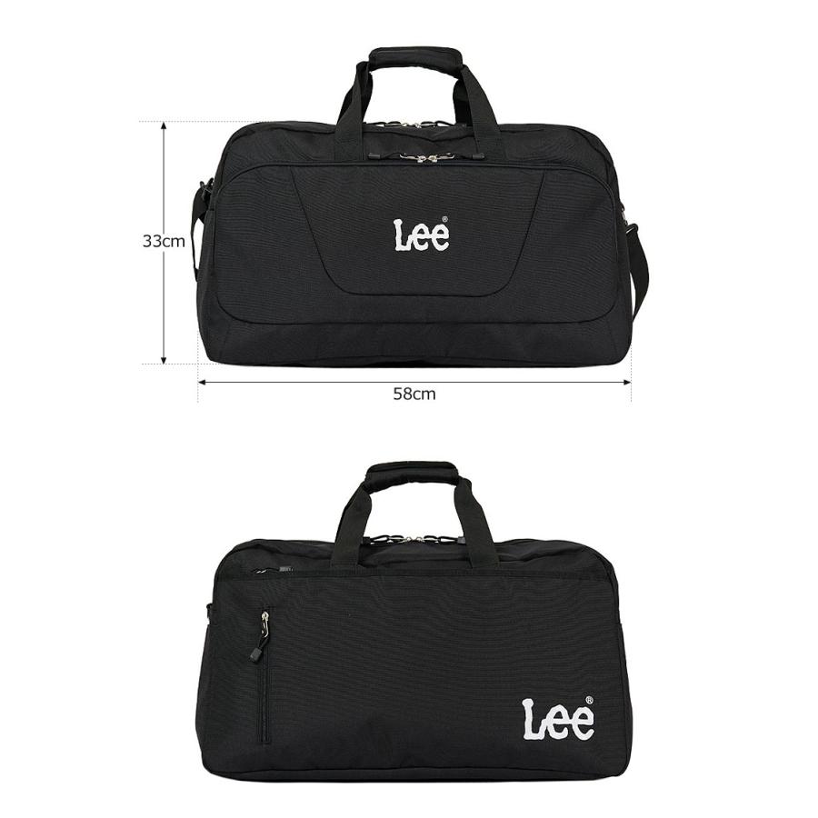 リー Lee 2WAY ボストンバッグ ブギー boogie 320-4841 大容量 ビッグロゴ 合宿 ジム スポーツバッグ 撥水 軽量 正規取扱店 | Lee | 04
