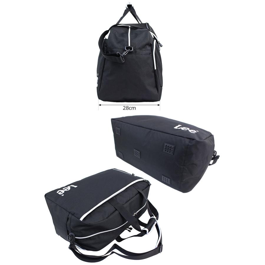 リー Lee 2WAY ボストンバッグ ブギー boogie 320-4841 大容量 ビッグロゴ 合宿 ジム スポーツバッグ 撥水 軽量 正規取扱店 | Lee | 05