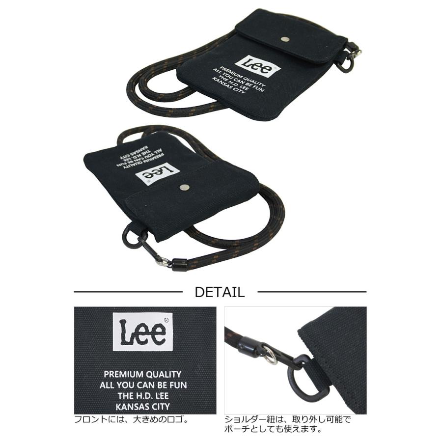 リー Lee ミニショルダーバッグ スマホショルダー city シティ 320-803メール便配送商品/ラッピング不可 正規取扱店 | Lee | 05