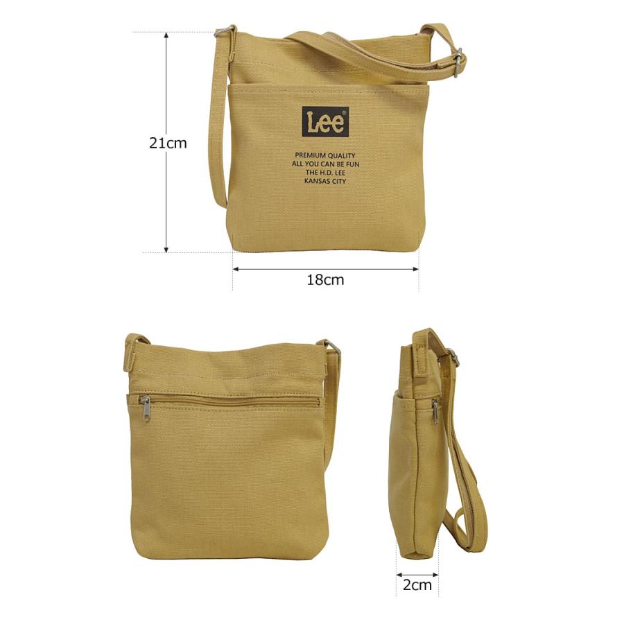 リー Lee ミニショルダーバッグ スマホショルダー city シティ 320-804メール便配送商品/ラッピング不可  ポシェット サコッシュ 斜め掛け 正規取扱店 | Lee | 01