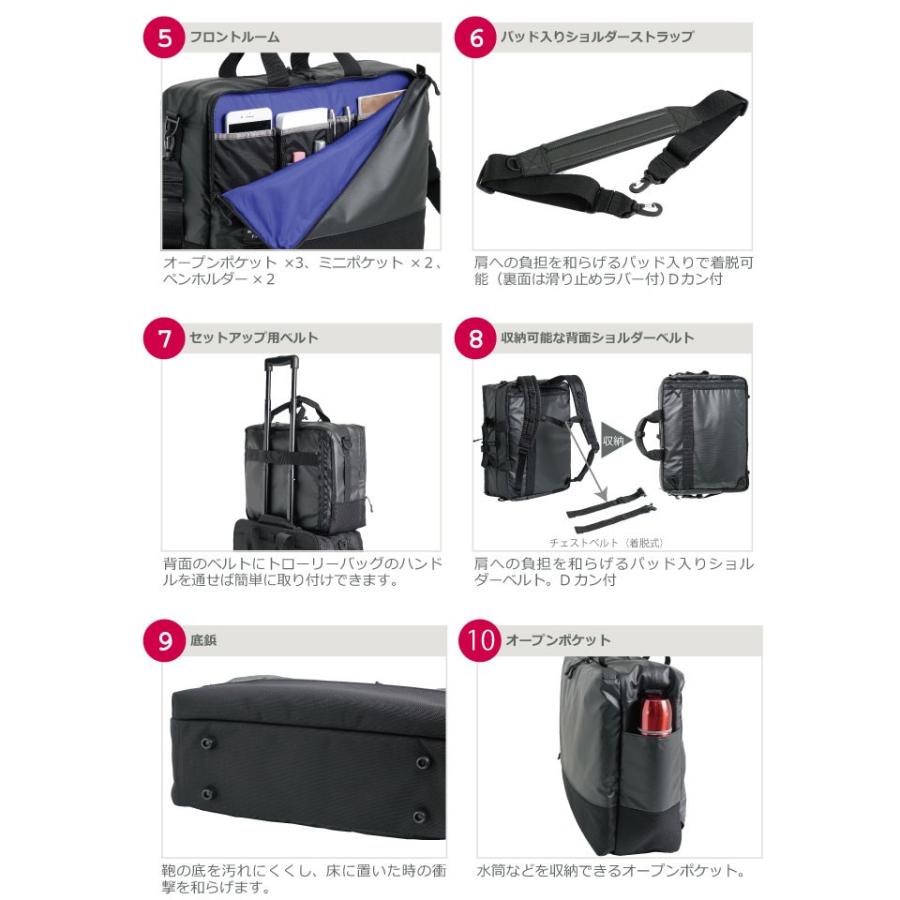 マンハッタンパッセージ MANHATTAN PASSAGE ウェルオーガナイズド 3Way ブリーフケース プラス2 3313 (北海道沖縄/離島別途送料) 正規取扱店 MANHATTAN PASSAGE（マンハッタンパッセージ） ウェルオーガナイズド