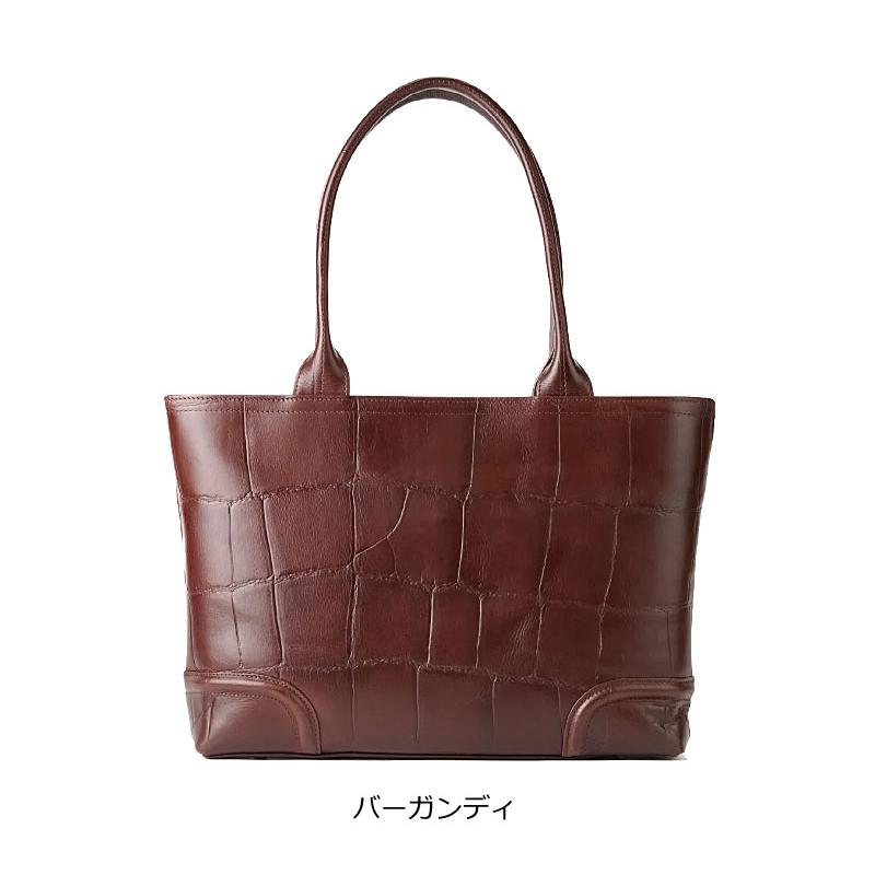 ファイブウッズ FIVE WOODS トートバッグ ビジネストート SAUR サウロ 39441 手提げバッグ 肩掛け 牛革 日本製 撥水 クロコ型押し エイジング 正規取扱店 | FIVE WOODS | 14