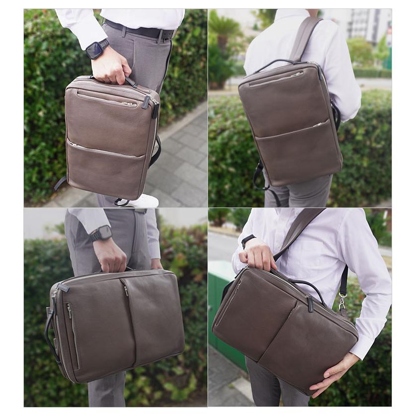 ファイブウッズ FIVE WOODS ビジネスリュック ビジネスバックパック ビジネスバッグ GRAIN 2.0 グレイン2.0 39601 リュックサック 2way A4 牛革 | FIVE WOODS | 01