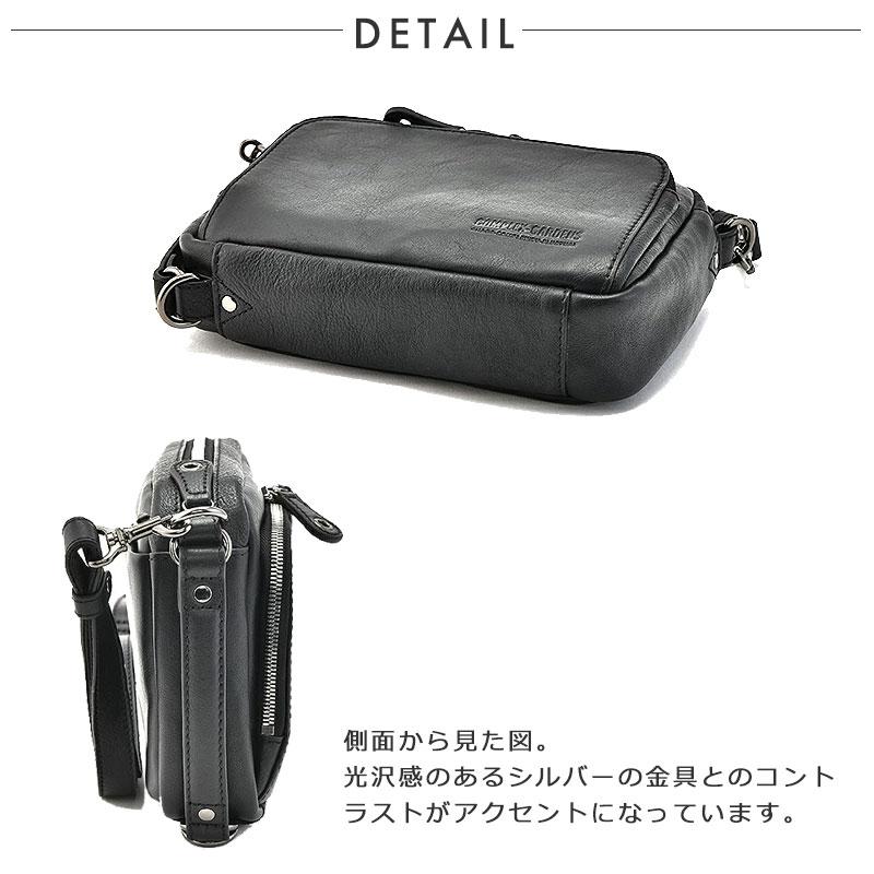 青木鞄 コンプレックスガーデンズ COMPLEX GARDENS 3Way セカンドバッグ 伎芸 ギケイ 3Way ショルダーバッグ 4761 メンズ 本革 レザー | COMPLEX GARDENS | 03