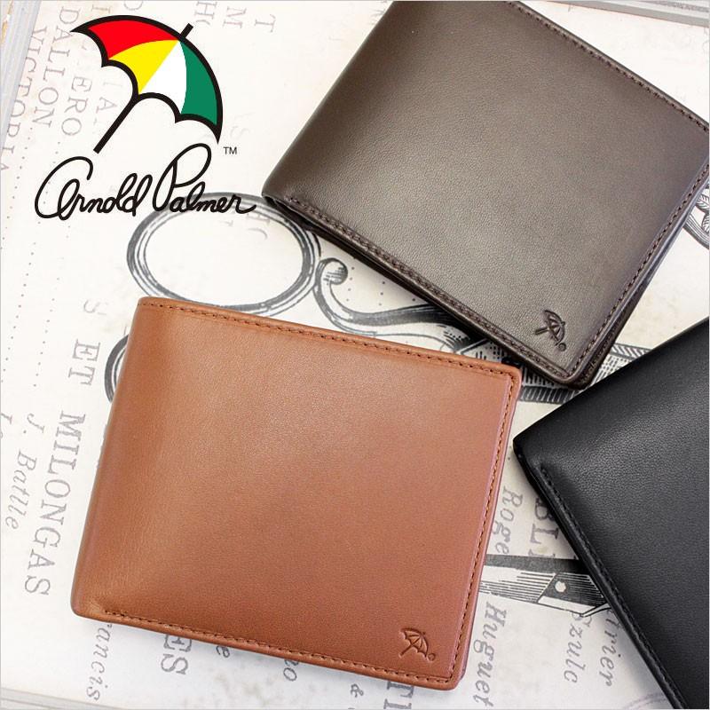 【閉店セール】二つ折り財布 財布 サイフ メンズ アーノルドパーマー ARNORD PALMER BOOK型 2つ折財布 PECORA ペコラ 4AP3204(メール便配送商品)  返品交換不可 | Arnold Palmer
