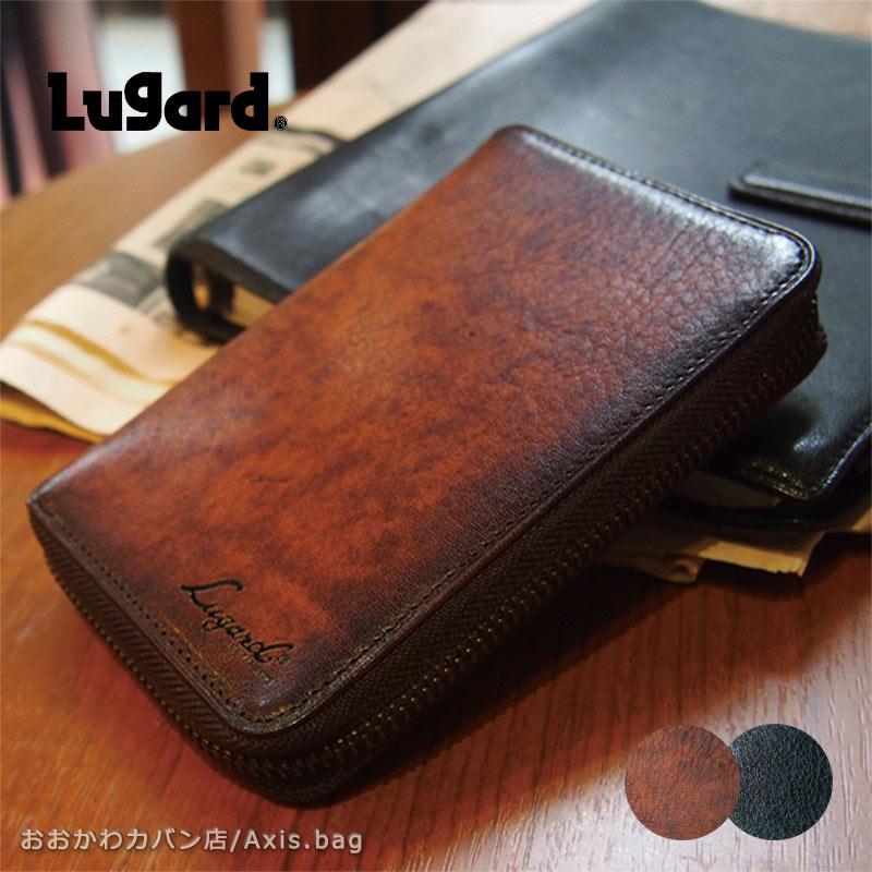 青木鞄 ラガード Lugard ラウンドファスナー二つ折り財布/2つ折財布 G3 5190 正規取扱店 | LUGARD