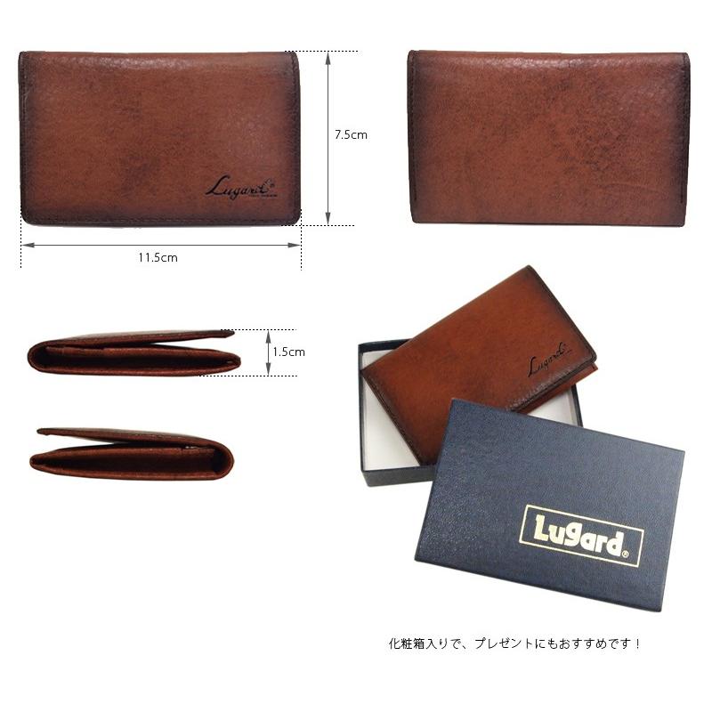 青木鞄 ラガード Lugard 名刺入れ カードケース メンズ 本革 G3 5203() 正規取扱店 | LUGARD | 02