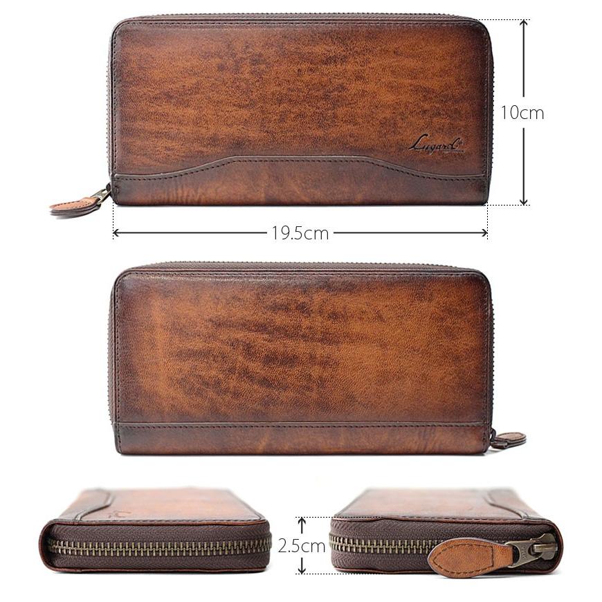 青木鞄 ラガード Lugard ラウンドファスナー長財布 財布 サイフ メンズ G3 5210 正規取扱店 | LUGARD | 01