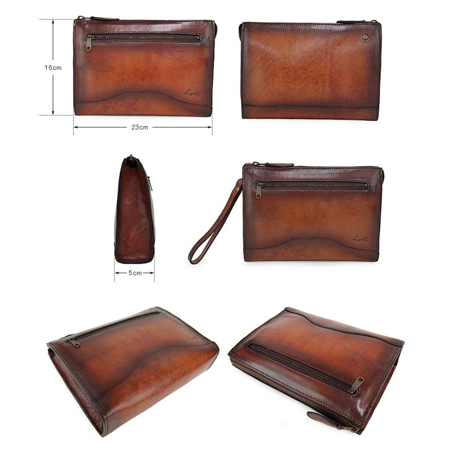 青木鞄 ラガード Lugard クラッチバッグ セカンドバッグ メンズ レザー 本革  G3 5212 正規取扱店 | LUGARD | 02