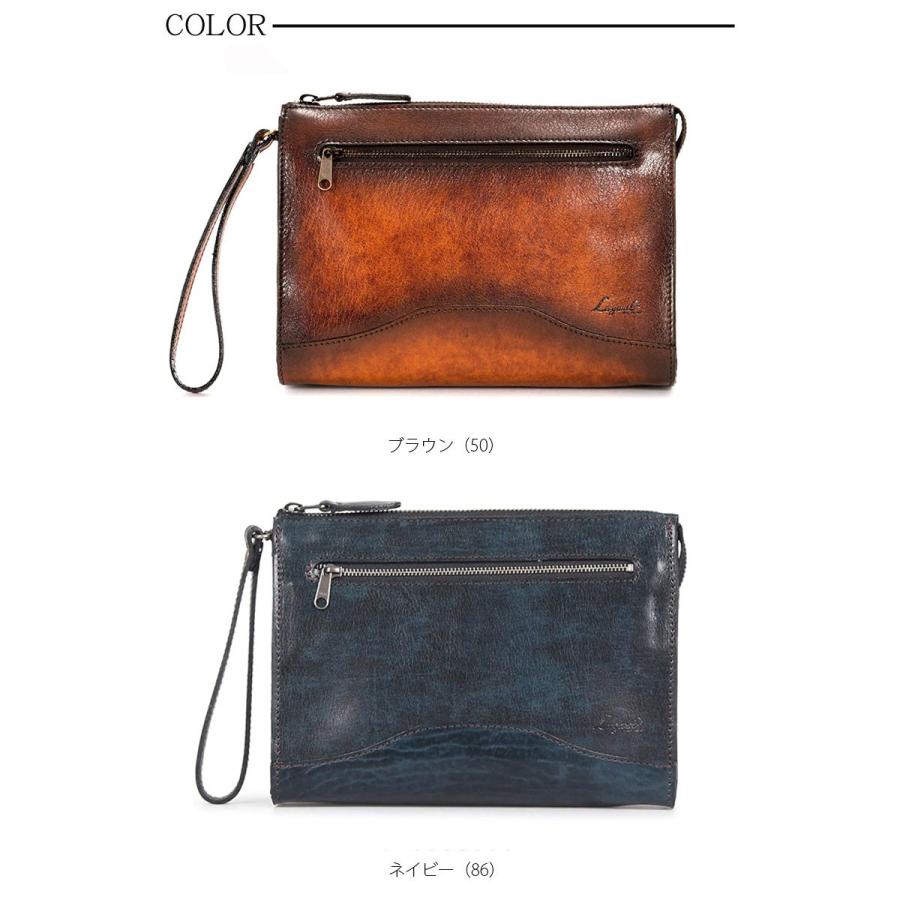 青木鞄 ラガード Lugard クラッチバッグ セカンドバッグ メンズ レザー 本革  G3 5212 正規取扱店 | LUGARD | 04