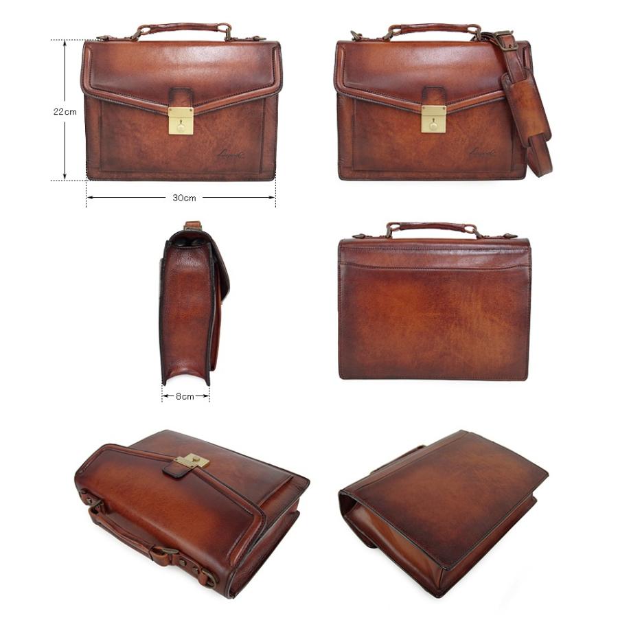 青木鞄 ラガード Lugard 2WAY横型ショルダーバッグ メンズ レザー 本革  G3 5218 正規取扱店 | LUGARD | 02