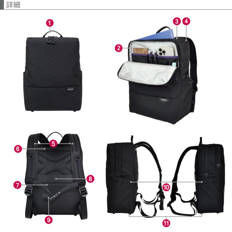 マンハッタンパッセージ MANHATTAN PASSAGE ビジネスリュック ラージリュック  エスト3　5616 15L  PC対応 13.3インチ メンズ  ビジネス バッグ 正規取扱店 | MANHATTAN PASSAGE | 06