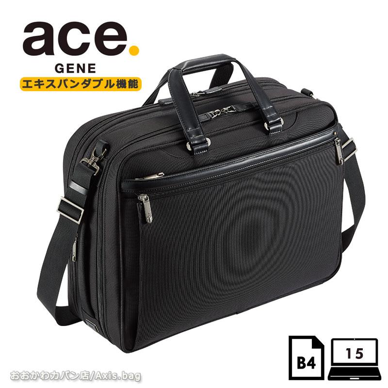 セールエースジーン ace.GENE ビジネスバッグ 15.6インチ対応  B4 メンズ EVL-3.5 62004  PC対応返品交換不可 正規取扱店 | ace. GENE LABEL