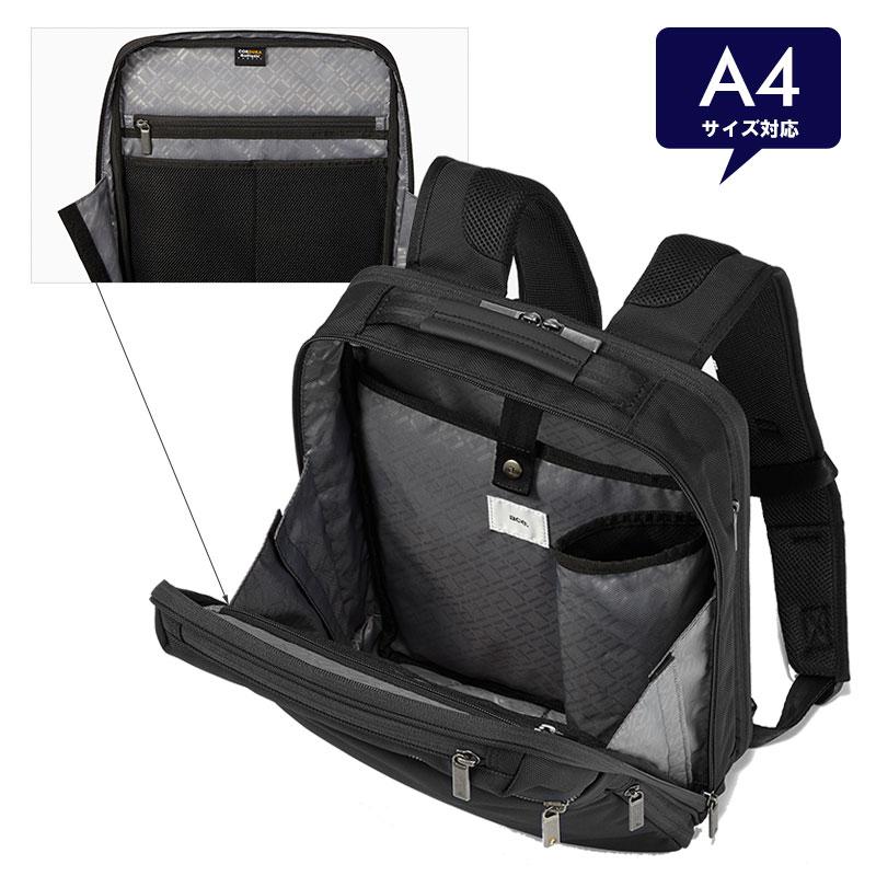 エースジーン ace.GENE リュックサック バックパック ガジェタブル CB  62361 9L A4ファイル/13.3inchPC ビジネスリュック ビジネスバッグ メンズ シンプル 人気 | ace. GENE LABEL | 03