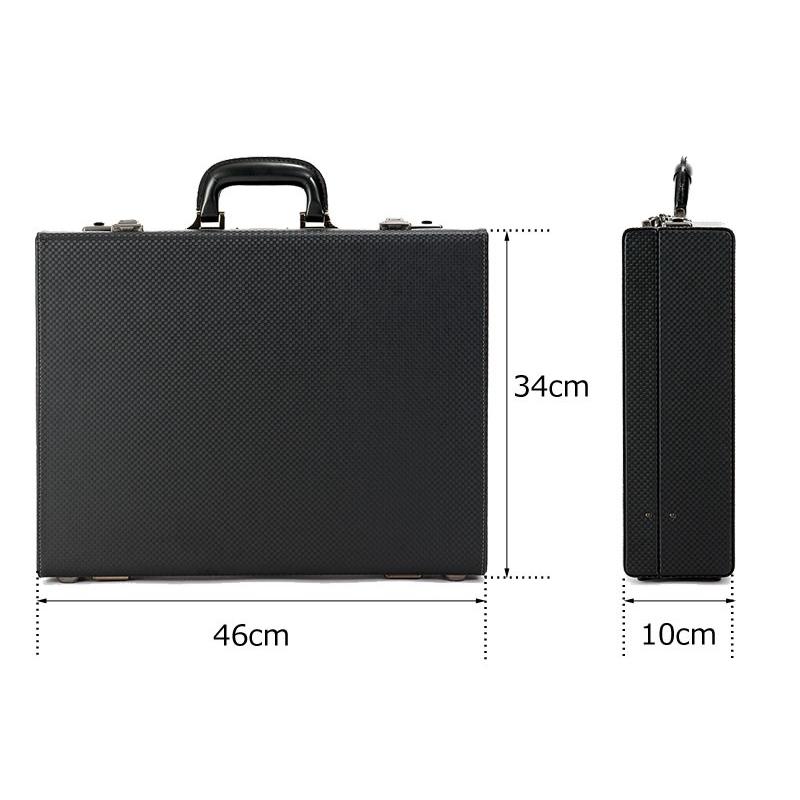 青木鞄 GAZA メンズ アタッシュケース  ビジネスバッグ B4 6254 ブラック 正規取扱店 | Luggage AOKI 1894 | 01