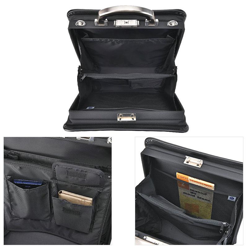 青木鞄 ラフェール LA FERE 口枠付き 3WAY ビジネスバッグ リュック A4ファイル対応 OPS オプス 6729 日本製 Made in Japan アタッシェケース | Luggage AOKI 1894 | 05