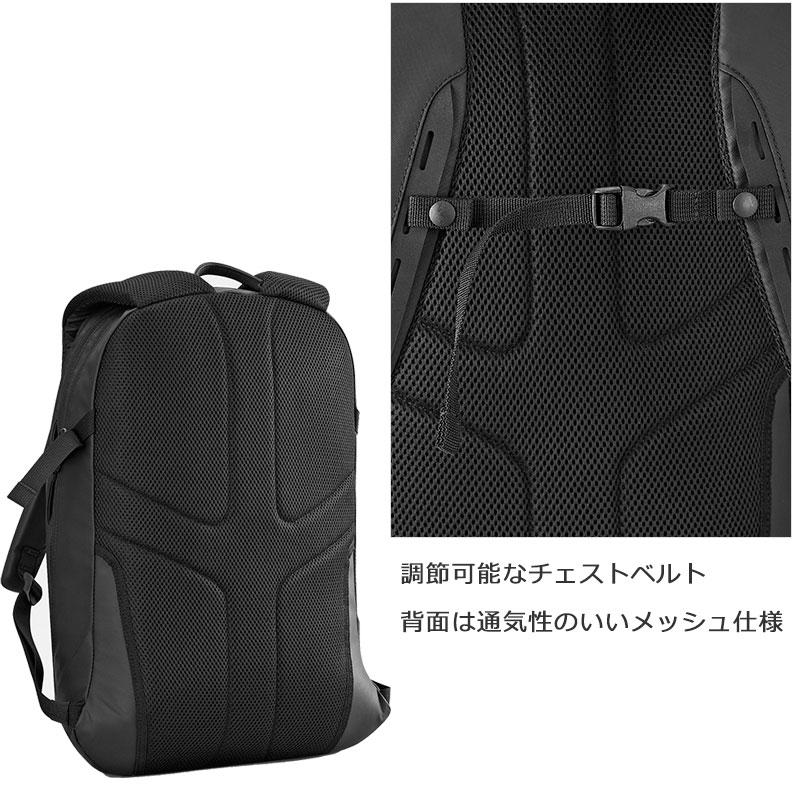 黒いナイロンビジネスバッグ adidas（アディダス） セールアディダス リュックサック ビジネス 26L