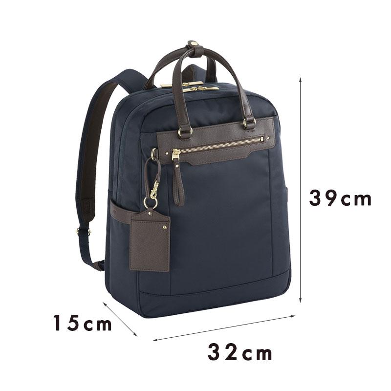 エースジーン ace.GENE ビジネスリュック バッグ A4 14.0インチPC対応   ビエナ3 BIENA3 68705　レディース 通勤 人気 シンプル 正規取扱店 | ace. GENE LABEL | 01