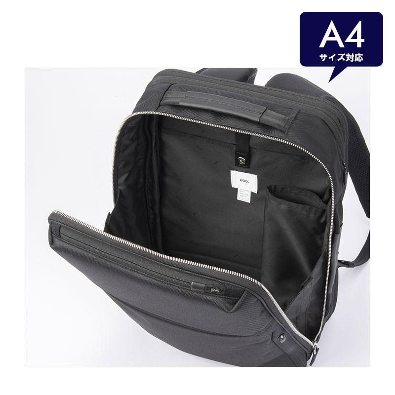 エースジーン ACEGENE ビジネスリュック  A4 PC収納 ガジェタブルR GADGETABLE 10th LTD 68963 メンズ 通勤 撥水 パソコン 14.0インチ エキスパンダブル | ace. GENE LABEL | 06