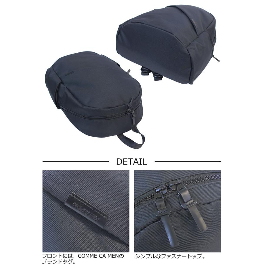 COMME CA MEN コムサメン リュックサック デイバッグ OBLIQUE オブリック 7131 A4 撥水 軽量 2026年新作 ブランド 人気 正規商品 正規取扱店 | COMME CA MEN | 05