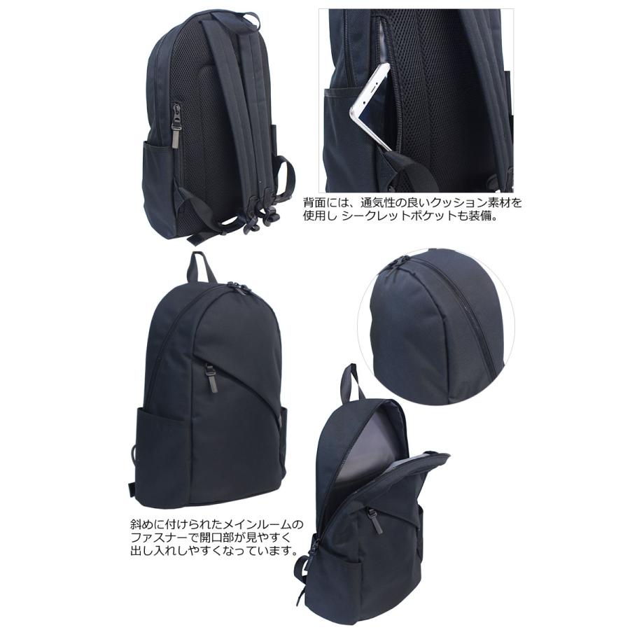 COMME CA MEN コムサメン リュックサック デイバッグ OBLIQUE オブリック 7131 A4 撥水 軽量 2026年新作 ブランド 人気 正規商品 正規取扱店 | COMME CA MEN | 07