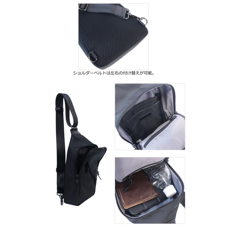 COMME CA MEN コムサメン ボディバッグ OBLIQUE オブリック 7133  ワンショルダー  斜め掛け 肩掛け スクエアタイプ コンパクト 丈夫 撥水 軽量 | COMME CA MEN | 07