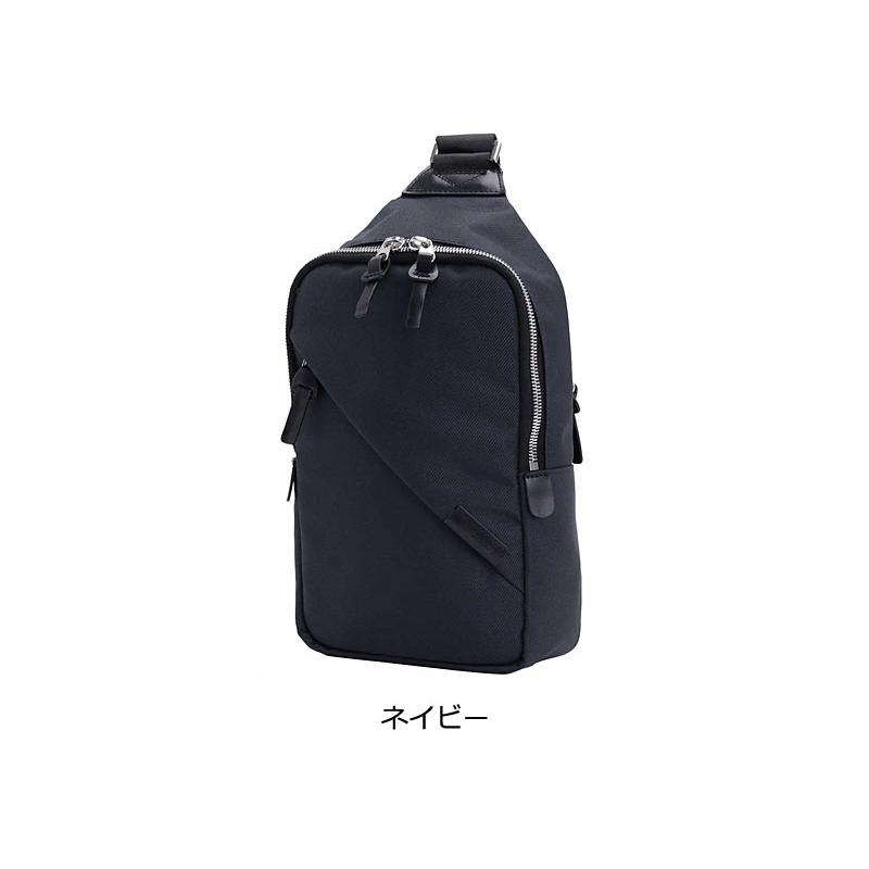 COMME CA MEN コムサメン ボディバッグ OBLIQUE オブリック 7133  ワンショルダー  斜め掛け 肩掛け スクエアタイプ コンパクト 丈夫 撥水 軽量 | COMME CA MEN | 09