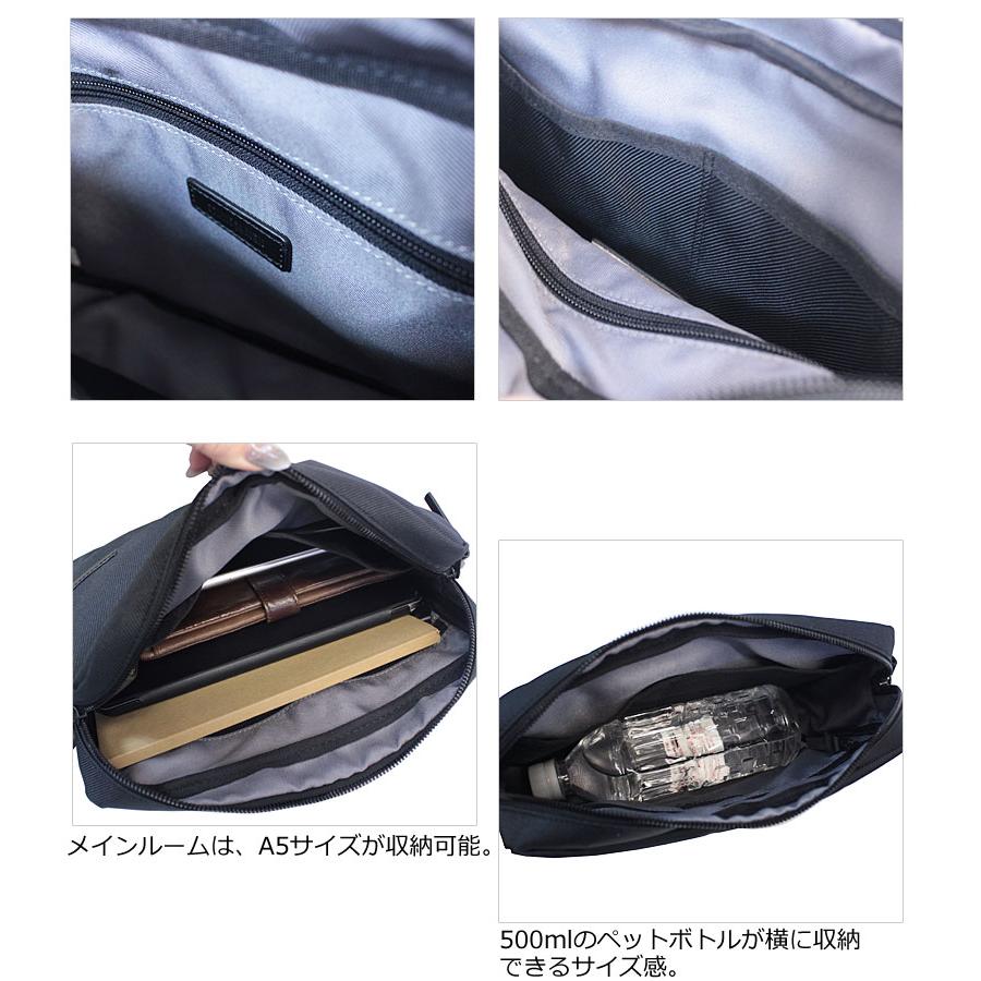 COMME CA MEN コムサメン 横型 ショルダーバッグ OBLIQUE オブリック 7134  斜め掛け 肩掛け A５ セカンドバッグ ポーチ スクエアタイプ コンパクト | COMME CA MEN | 07