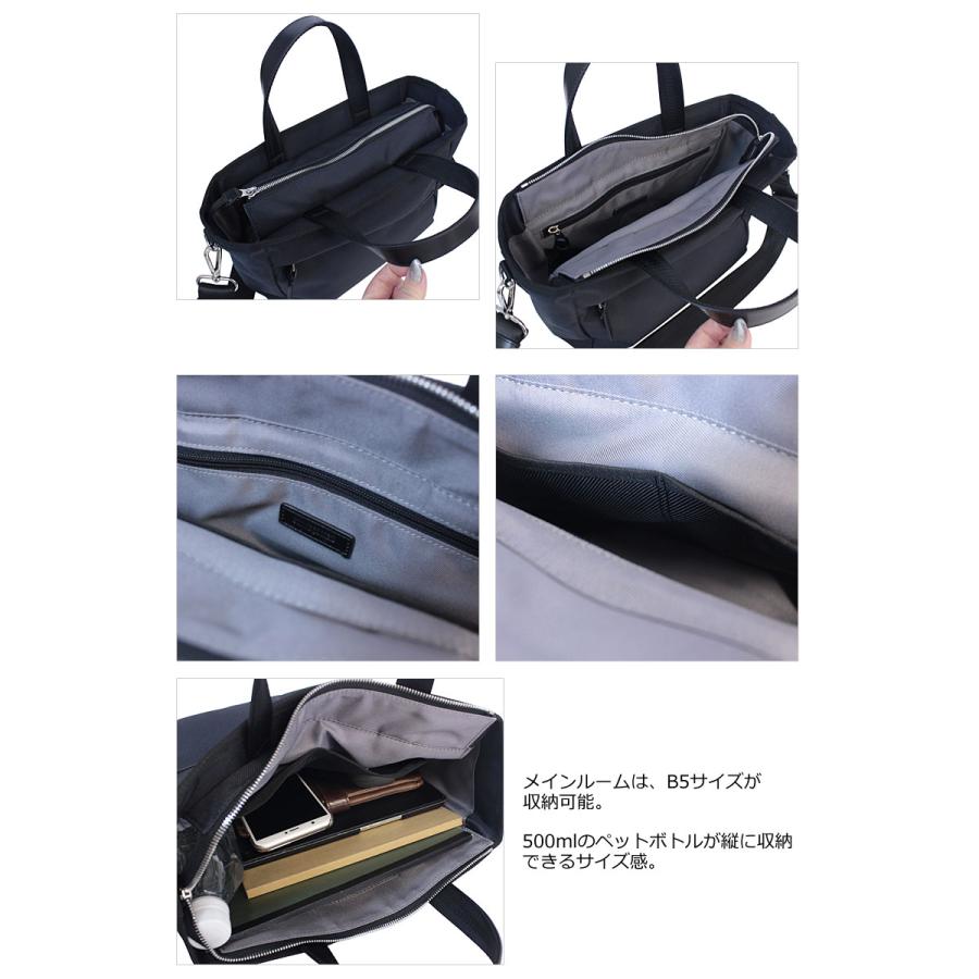 COMME CA MEN コムサメン 2WAY トートバッグ OBLIQUE オブリック 7135  ショルダー 横型 斜め掛け 肩掛け A５ 手提げバッグ 手提げかばん | COMME CA MEN | 07