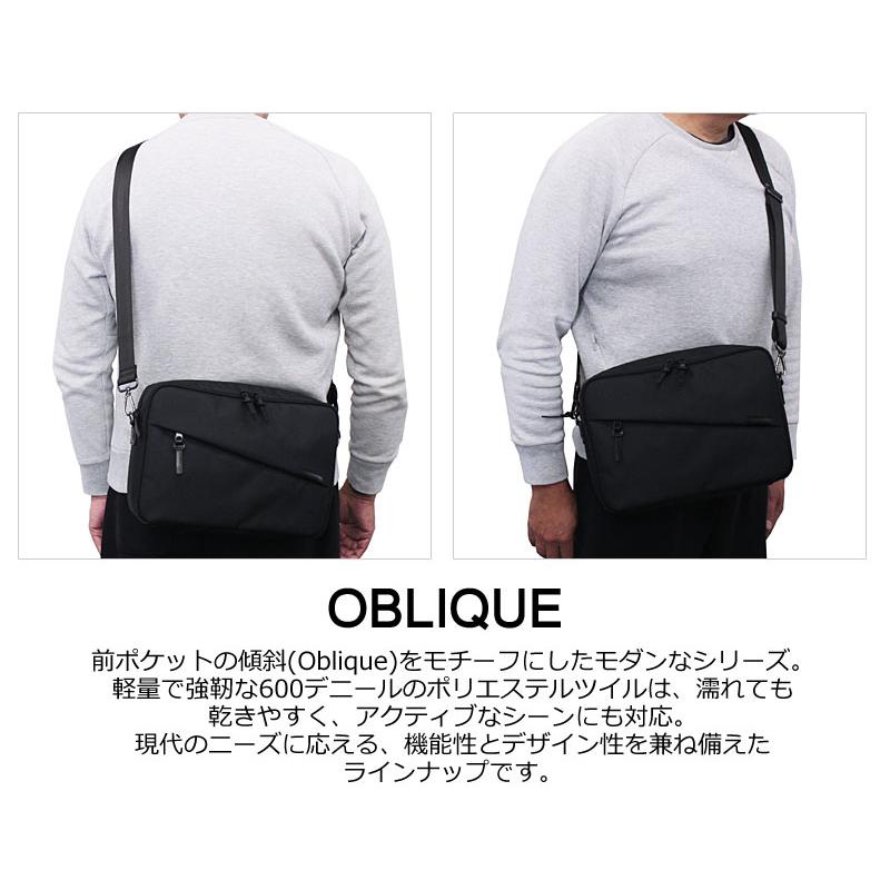 COMME CA MEN コムサメン 横型 ショルダーバッグ OBLIQUE オブリック 7136  斜め掛け 肩掛け B５ セカンドバッグ ポーチ スクエアタイプ | COMME CA MEN | 03