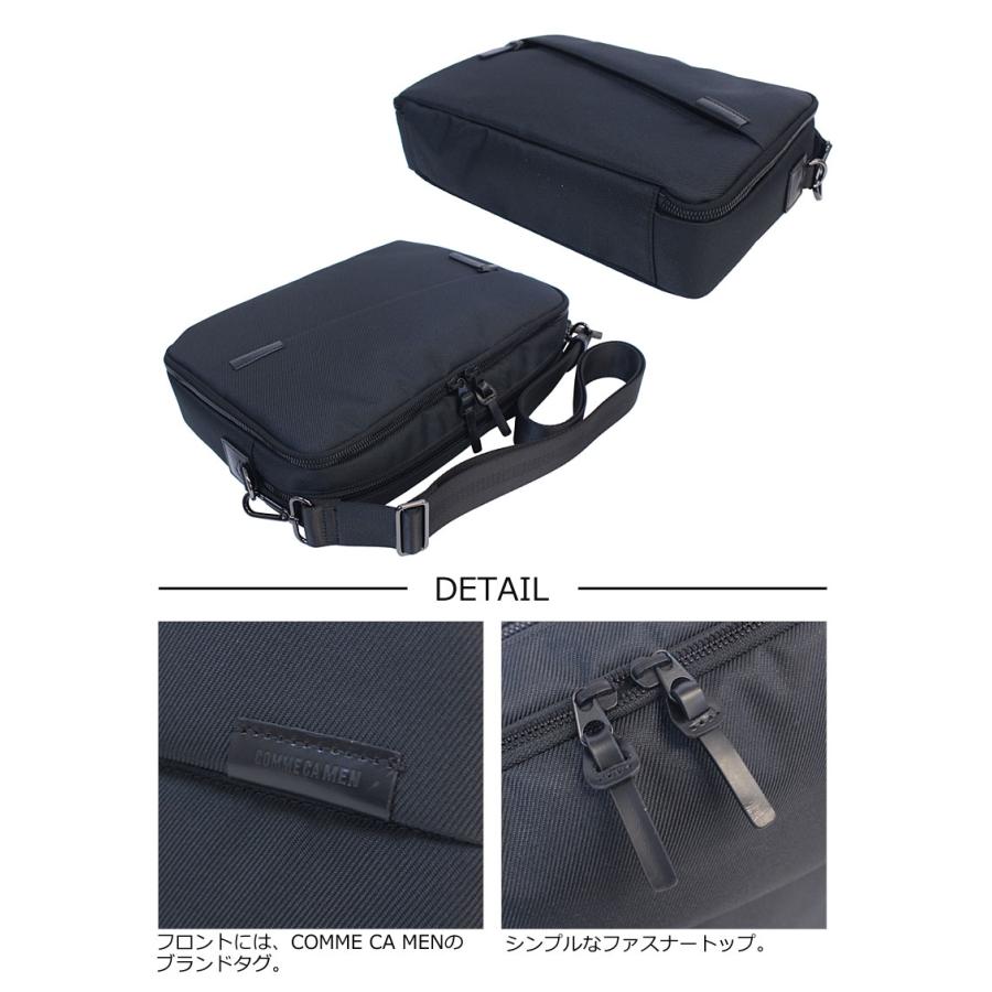 COMME CA MEN コムサメン 横型 ショルダーバッグ OBLIQUE オブリック 7136  斜め掛け 肩掛け B５ セカンドバッグ ポーチ スクエアタイプ | COMME CA MEN | 05