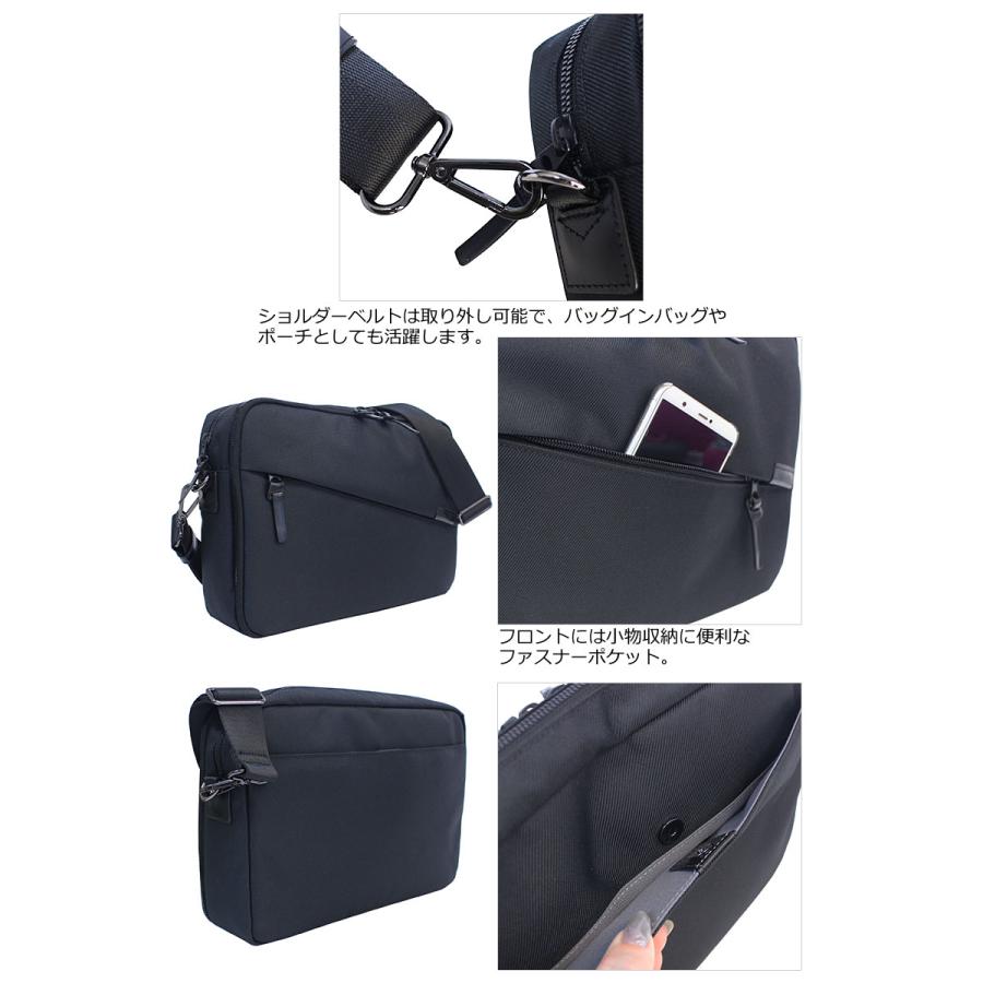 COMME CA MEN コムサメン 横型 ショルダーバッグ OBLIQUE オブリック 7136  斜め掛け 肩掛け B５ セカンドバッグ ポーチ スクエアタイプ | COMME CA MEN | 06