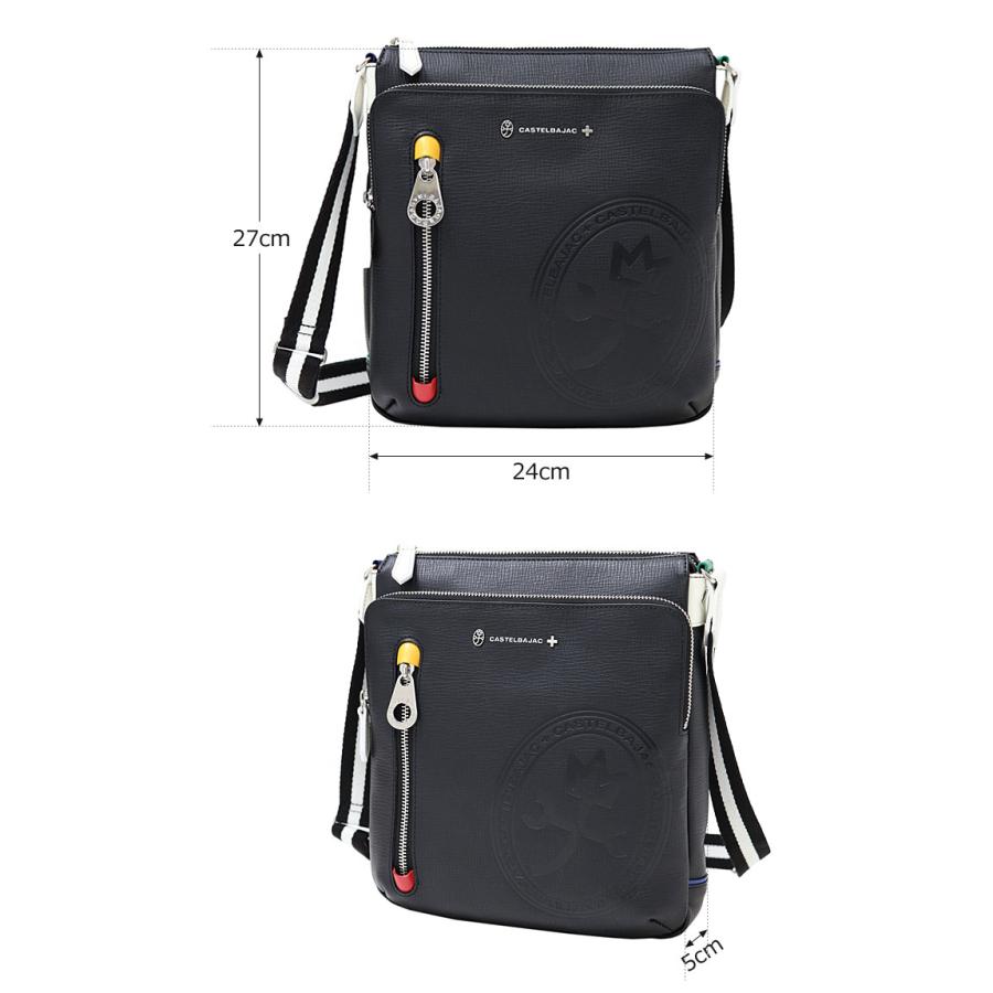 CASTELBAJAC（カステルバジャック） ショルダーバッグ 日本製 牛革