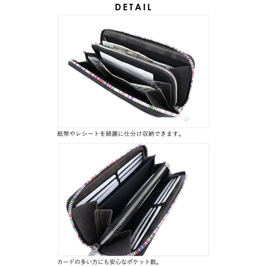 ピーナッツ PEANUTS スヌーピー SNOOPY ラウンドファスナー長財布