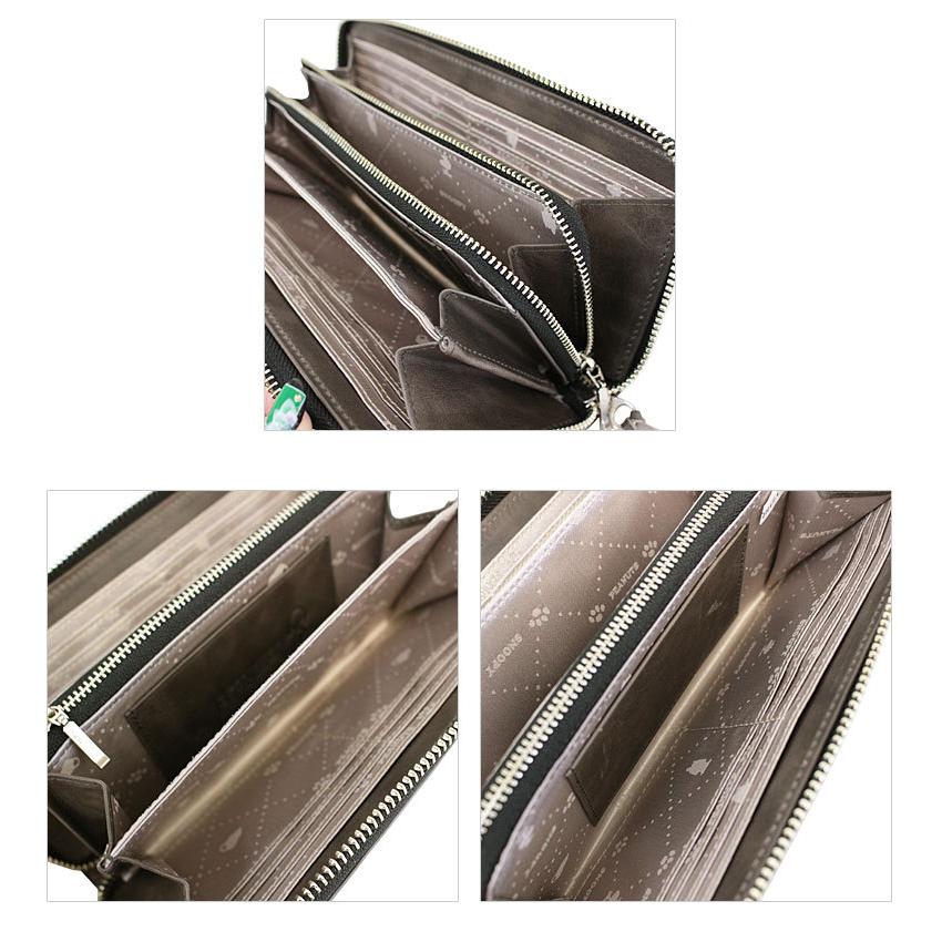 ピーナッツ PEANUTS スヌーピー SNOOPY ラウンドファスナー長財布 M.F メニィフェイス 73056 正規取扱店 | PEANUTS | 04