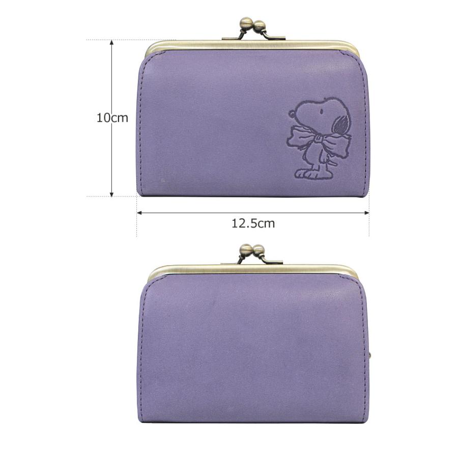 ピーナッツ PEANUTS スヌーピー SNOOPY がま口財布 New Gentle Dog ジェントルドッグ 73272 パステルカラー BOX型小銭入れ がま口 短財布 ￥ 正規取扱店 | PEANUTS | 02