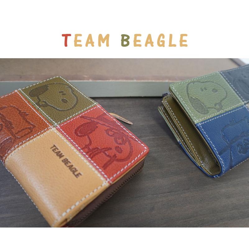ピーナッツ PEANUTS スヌーピー SNOOPY ボタン留め二つ折り財布 TEAM BEAGLE チームビーグル 73441 | PEANUTS | 03