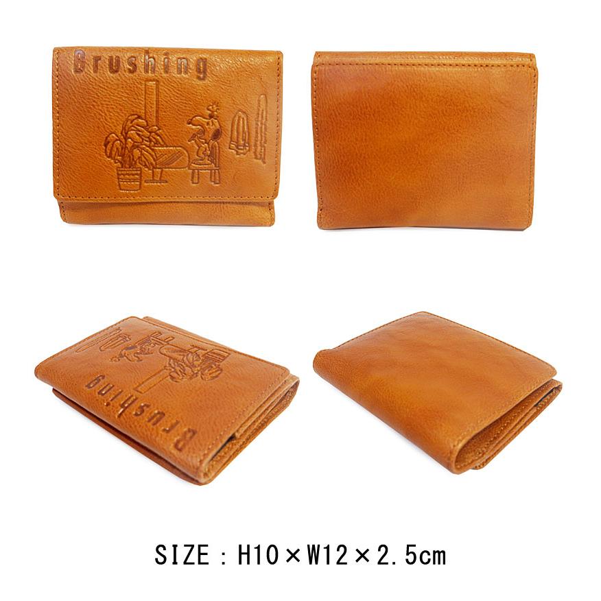 ピーナッツ PEANUTS スヌーピー SNOOPY 二つ折り財布 Brushing 73520 |  | 02