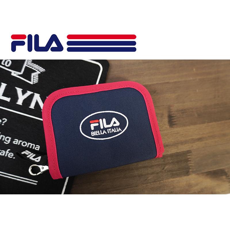 フィラ FILA  L字ファスナー2つ折り財布 キッズ財布 7817メール便配送商品 正規取扱店 |  | 01