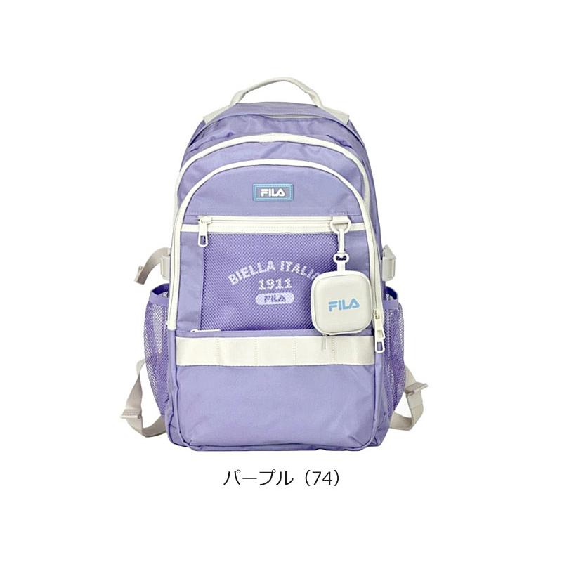 フィラ FILA  3ルーム リュックサック 32L ルミノ 7890 バックパック ディパック デイバッグ A4 撥水軽量 推し活 韓国風 パステルカラー 通学 正規取扱店 | FILA | 17
