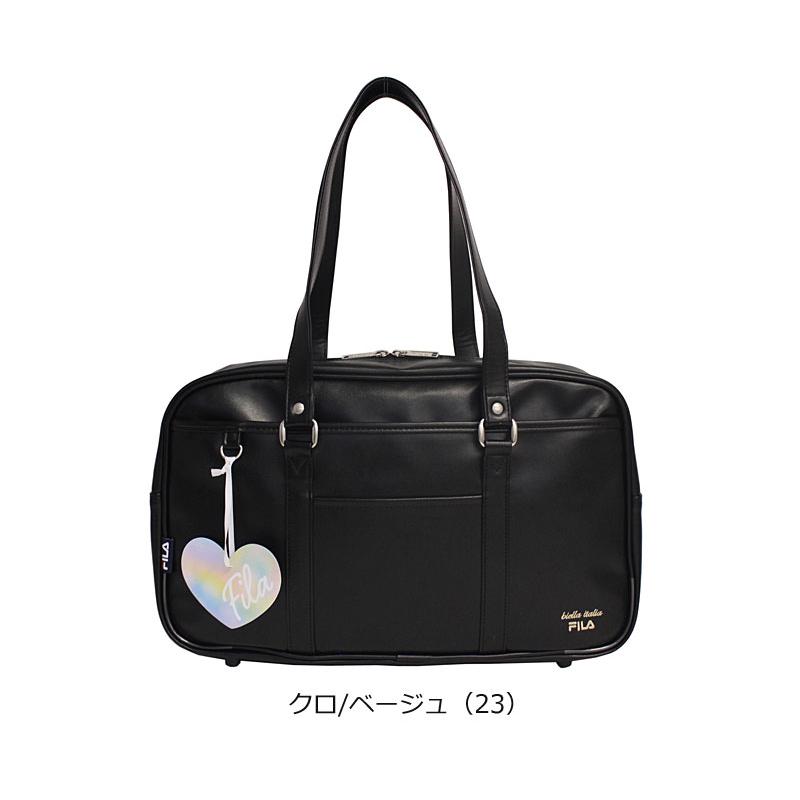 FILA フィラ スクールバッグ 合皮スクール  7895  スクバ   通学鞄 通学かばん 学生カバン 中学 高校 入学 入学準備 刺繍ロゴ 軽量 撥水 人気 正規取扱店 | FILA | 13